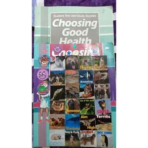Abeka Choosing Good HealthTextbook and Student Test and Study Booklet‎ Grade 6